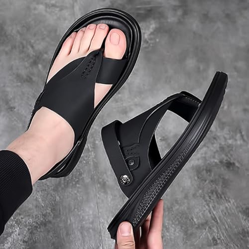 Men's Casual Foot Correction Sandals,Summer Outdoor Plantar Fasciitis Slippers,Comfortable Ring Toe Bunion Beach Flip Flops For Hallux Valgus4