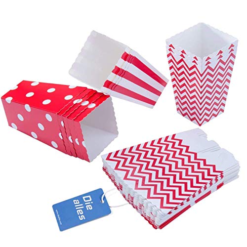 Diealles Scatole di Popcorn, 36PCS Contenitori di