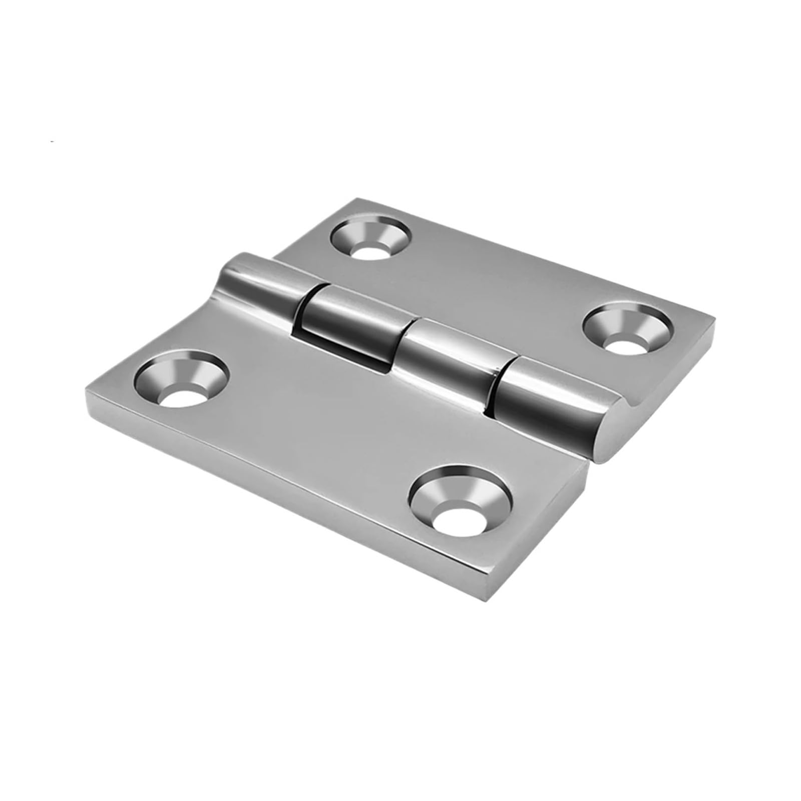 Cerniere per porte con cuscinetti a sfera per cari 1 Pz. Cerniera Pieghevole Solida Quadrata For Porta Armadio In Acciaio Inossidabile Lucidato A Specchio(40mmX40mm)