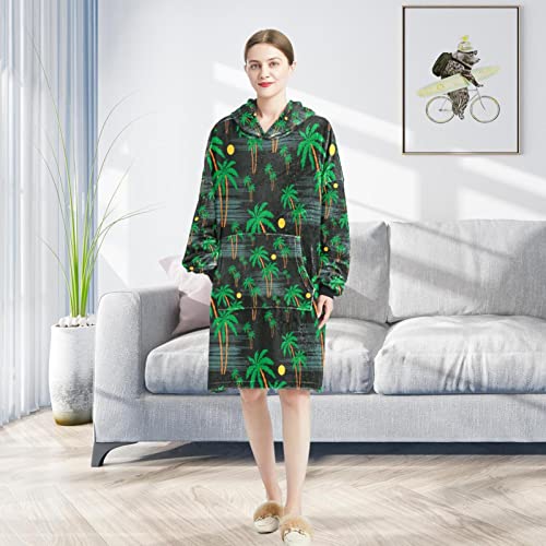 Sweat à capuche surdimensionné pour des soirées cocooning en flanelle sherpa - 7