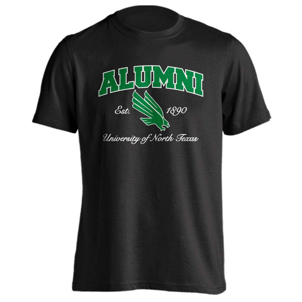 Sport Your Gear North Texas Mean Green Alumni T-Shirt (Black, L)