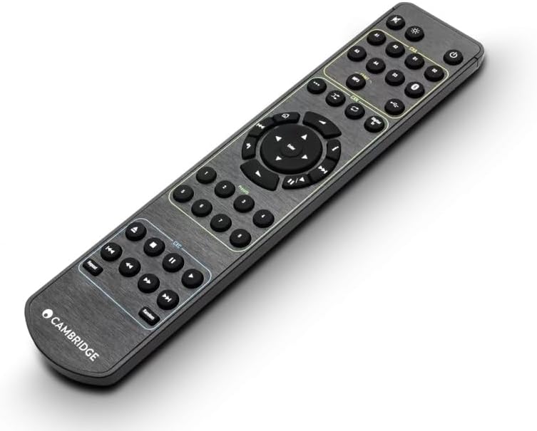 Cambridge Audio CX Series 2 Remote Control - Compatible with CXN100, CXA61/81, CXC & CXN Series 2 - Black