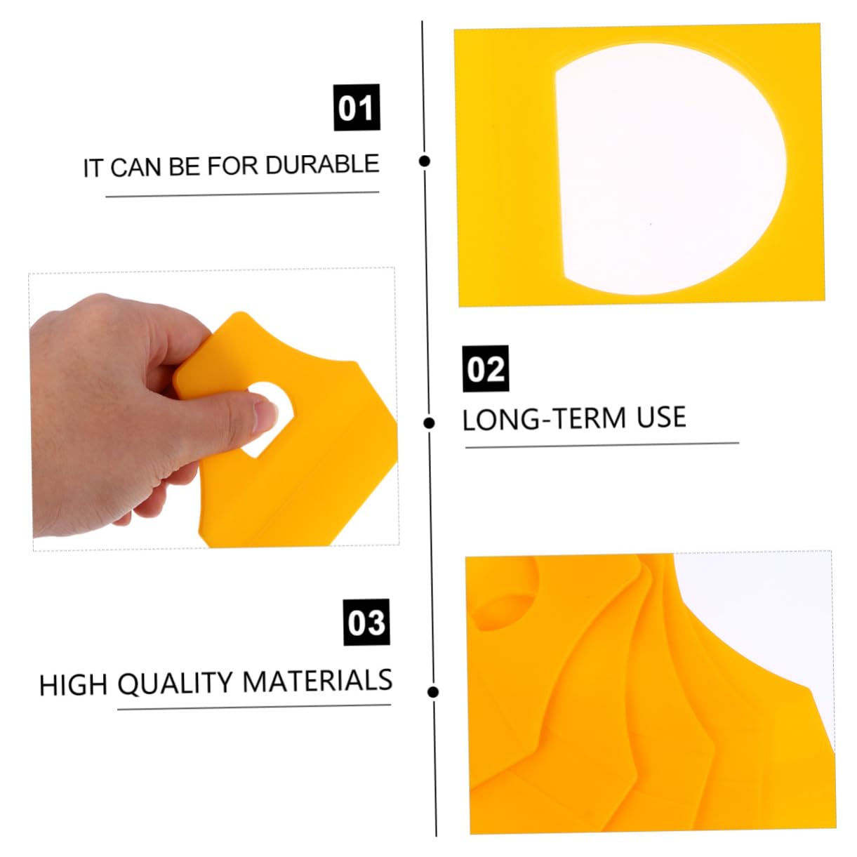 Abaodam Universal Car Accessories Vinyl Wrap Squeegee Automotive Film Scraper Felt Edge for Decal Applicator