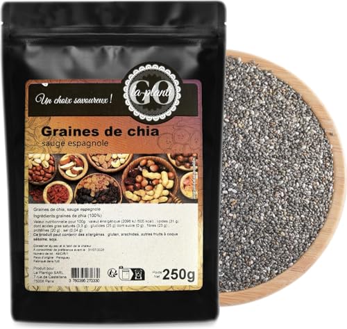 Graine de chia, sauge espagnole 250 g - LA PLANTIGO