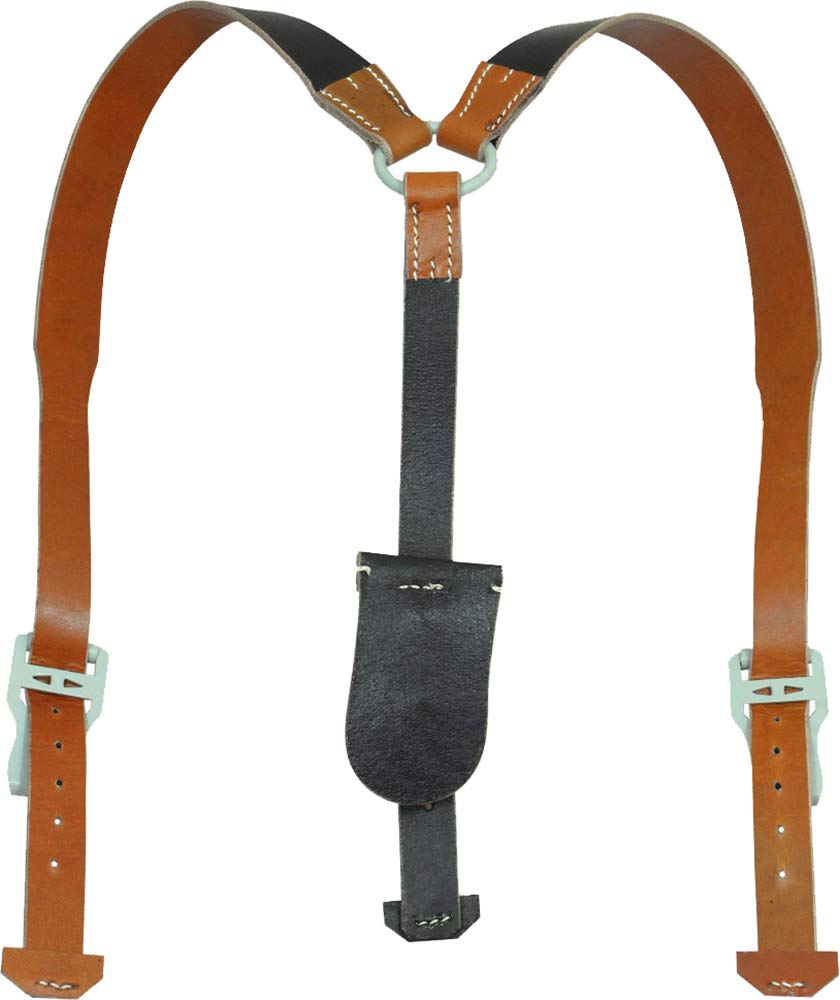 Epic Militaria Reproduktion WW2 Deutsche Y Riemen Fallschirmjager Leder Hosenträger Gurtband