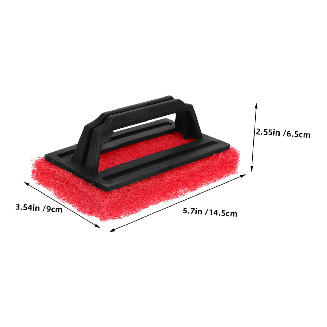 Alipis 6Pcs Screen Ink Brushes with Handle Scrub Cleaner for Multifunctional Ink Remover Scrub Pads Practical for Various Cleaning Tasks