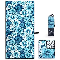 OCOOPA Microfiber Beach Towel Fast Drying, Extra Large 63