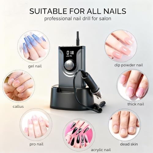 Taladro de uñas profesional con 35% de descuento, precio reducido a $32.49