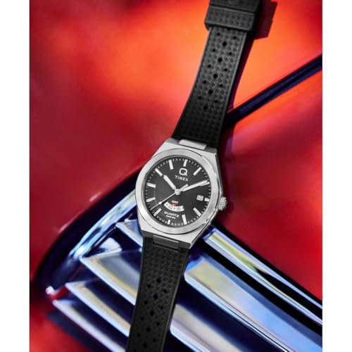 Image of TIMEX Q Round 39mm Black Dial Analog Men Watch - TW2Y24900UJ
