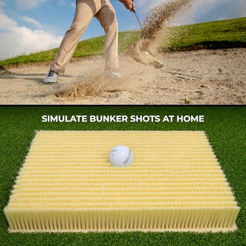 Tapis de bunker de golf SimSpace gazon artificiel d'entraînement swing