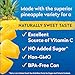 Dole Canned Fruit, Tropical Gold Pineapple Chunks in 100% Pineapple Juice, Gluten Free, Pantry Staples, No Sugar Added, 15.25 Oz, 12 Count