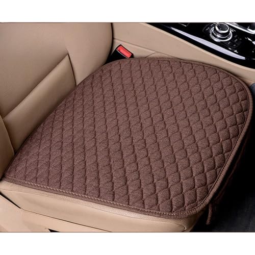 Bangminda Auto Sitzauflage Leinen Braun 2 Stück