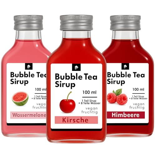 ONHA Bubble Tea Sirup - 3er Set - fruchtig intensiver Geschmack -...
