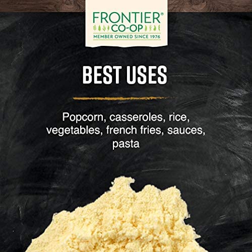 Frontier Co-Op Organic White Cheddar Cheese Powder 1Lb #TOP5