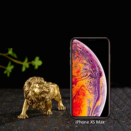 Brabud Chinese Fengshui Handmade Brass Magical And Noble Lion Statue Home Decor Housewarming Gift （Jinshizi） #TOP2