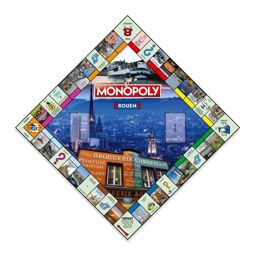 Jeu classique Winning Moves Monopoly Rouen - vue 5