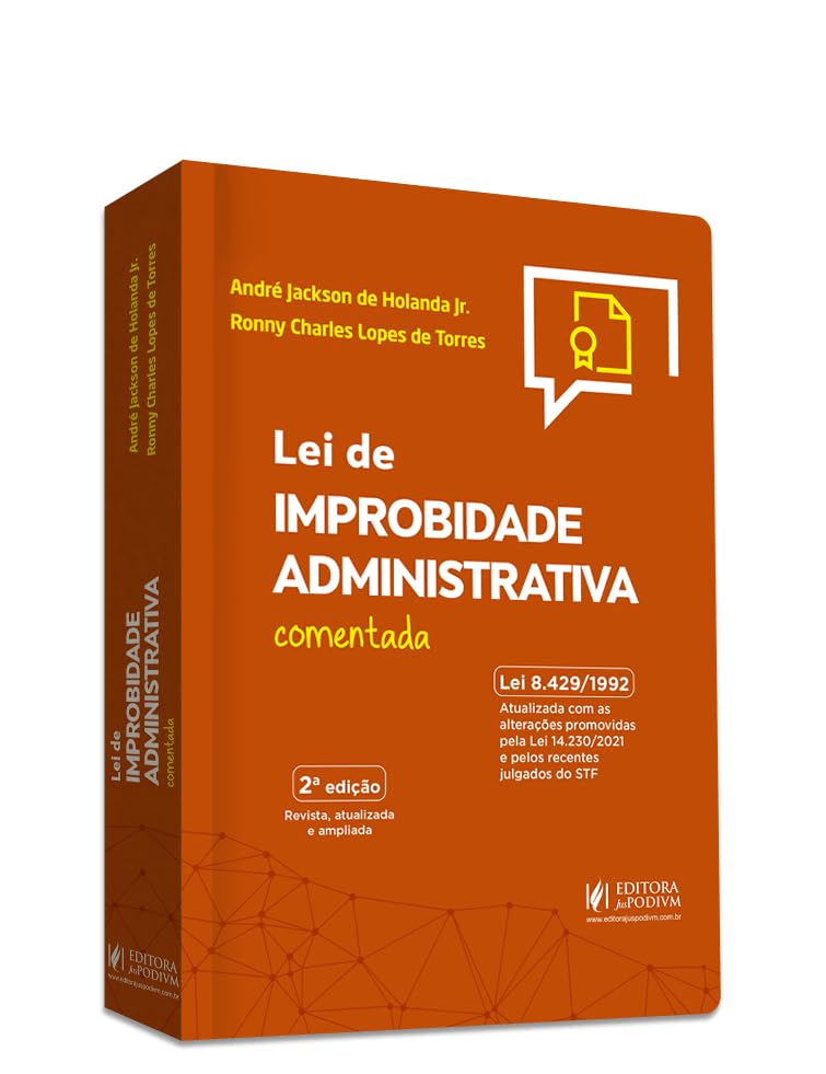 Capa de Lei de Improbidade Administrativa Comentada (2024)