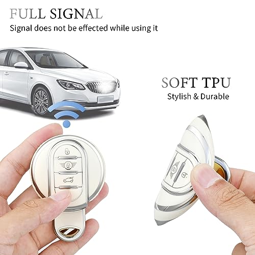 Coque de clé pour BMW Mini accessoire chic pour vos trajets quotidiens en Cooper