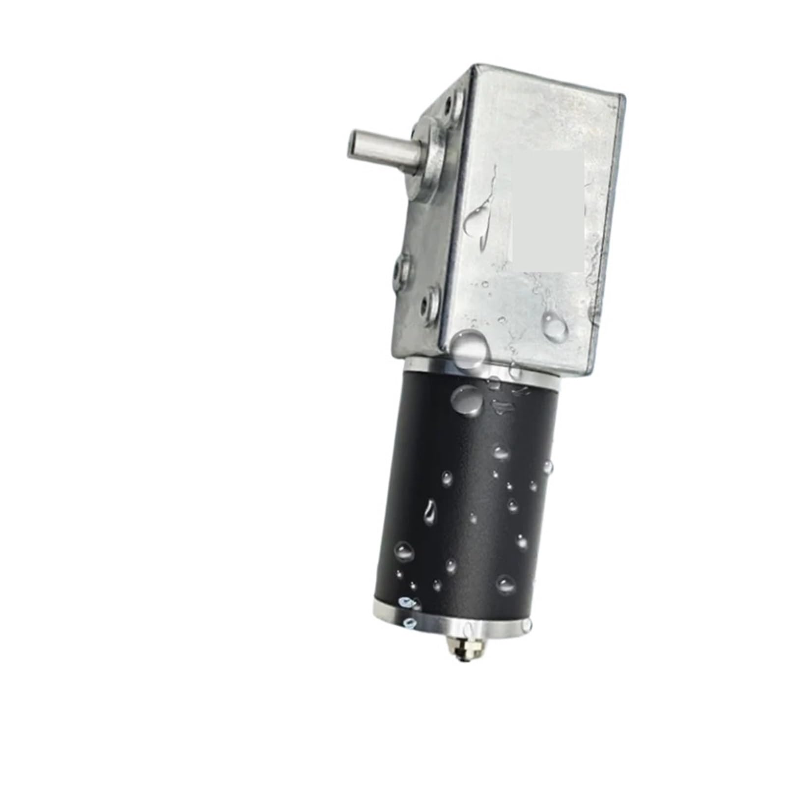 MAX 250KG 5882-45 Dustproof IP68 Waterproof Motor Turbine Worm All Metal Gear DC Reduction Deceleration Underwater(Only motor,265rpm,24V)