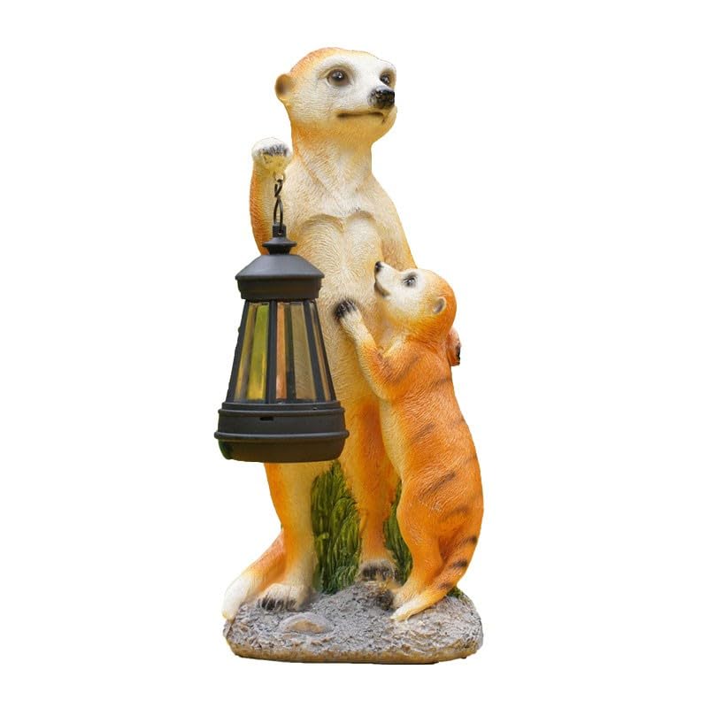 Lampe solaire de jardin jaune pour illuminer vos soirées sur le patio