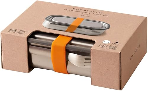 Miniatura 10 de Black+Blum - Fiambrera de acero inoxidable, a prueba de fugas, de plástico, libre de comida, para comida y almuerzo, naranja, 33.8fl oz