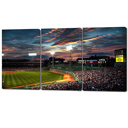 Mamago Sports Game Prints Canvas Wall Art Modern Landscape Painting Artwork Picture For Living Room Office Home Decor House Warming Present Stretched Framed Ready To Hang (72" W X 36" H) #TOP6