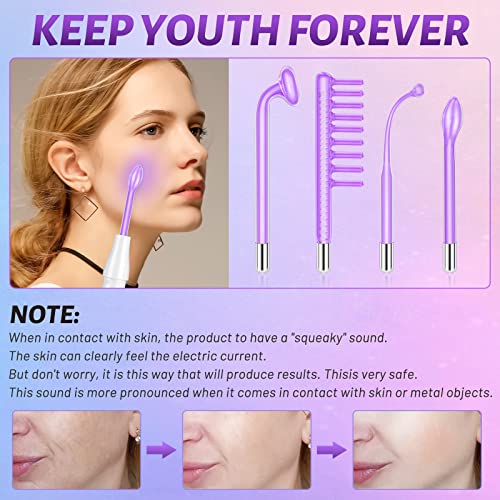 Beauty Star Facial Wand Machine -Violet, Portable Beauty Device For Women/Men Use… #TOP3