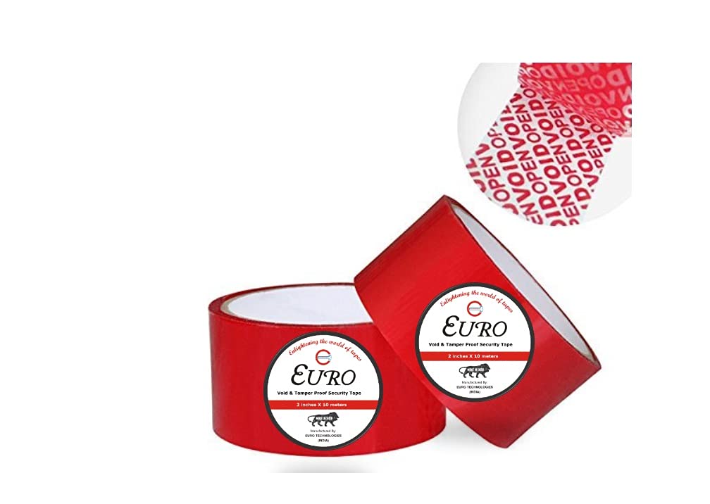 EURO® Void & Tamper Proof Security Tape, Tape for Confidential Documents and Parcels, 50 Meters (02 Inch Pack of 01) (B09W9GKZ3Q) Amazon Price History, Amazon Price Tracker