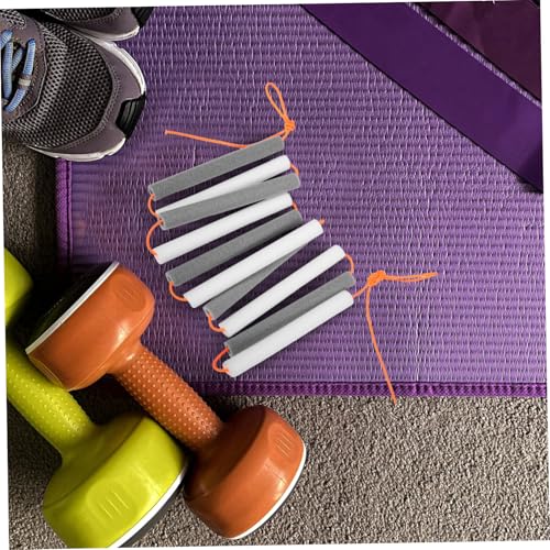 SKISUNO Elastic Foam High Jump Rope Training Aid Safe Foam Padding for Outdoor Sports Portable for Kids Adults
