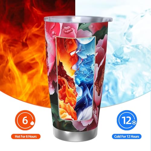 Gobelet réutilisable à double paroi isotherme étanche 591ml - 7