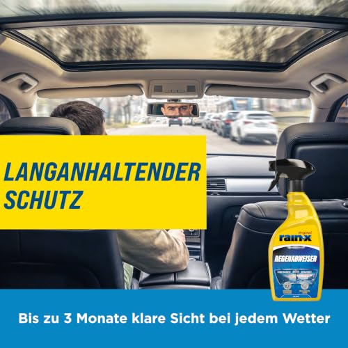 Rain-X Regenabweiser für Autoscheiben, Windschutzscheiben & Glas - 500 ml – Ansicht 6