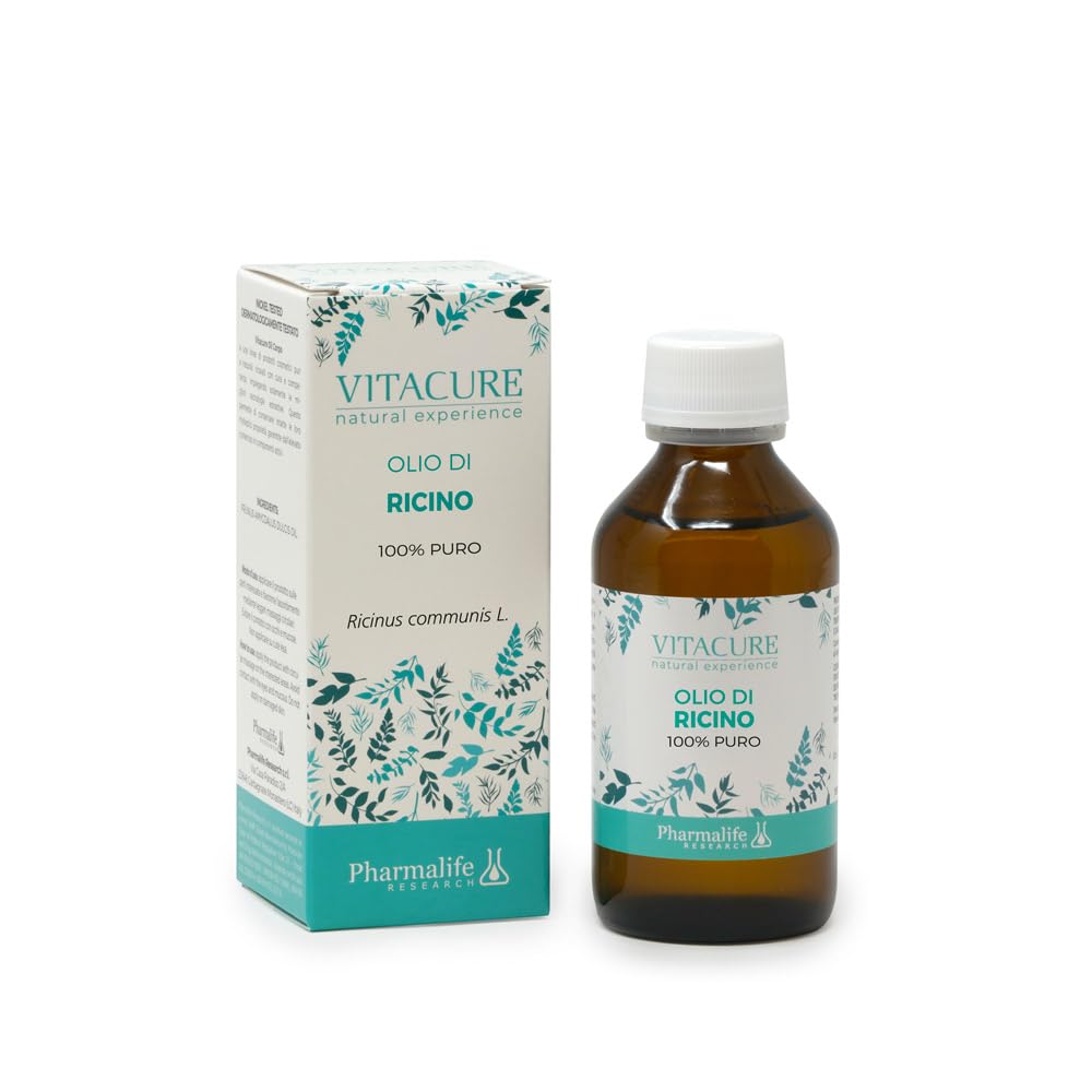 Pharmalife, Vitacure Olio di Ricino 100% puro - 100 ml
