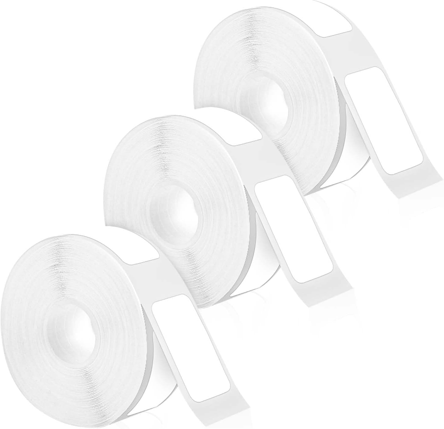 3 Rolls Label Maker Tape for Phomemo D30, Label Printer Paper Stickers