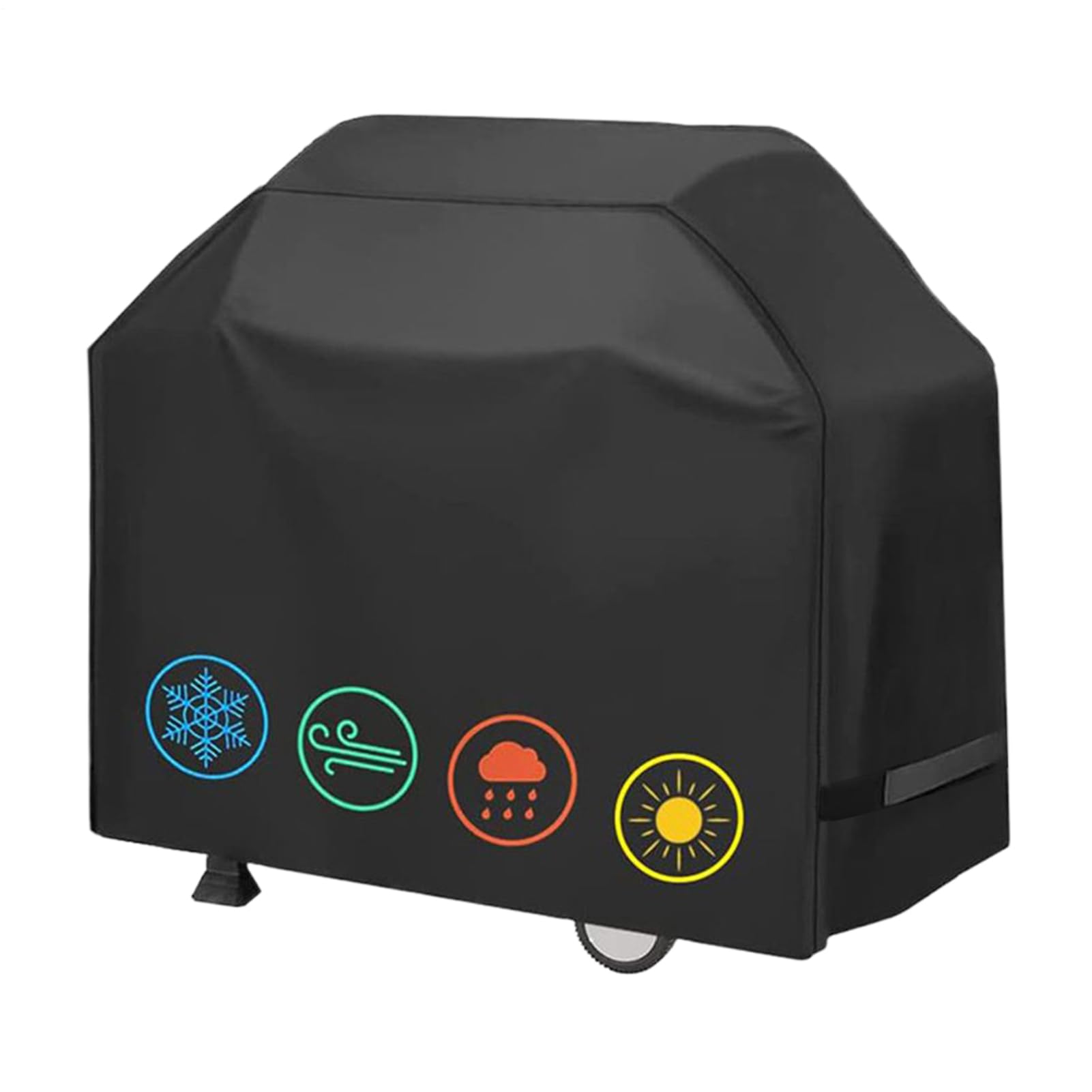 Housse de barbecue imperméable et anti-UV pour table de cuisine extérieure