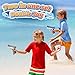 2 Pack Water Guns for Kids - Squirt Gun Water Blaster Soaker Water Pistol Toys for Toddlers Child Boys Girls, Ideal Summer Gifts for Swimming Pool Beach Party Outdoor Water Fighting Toy
