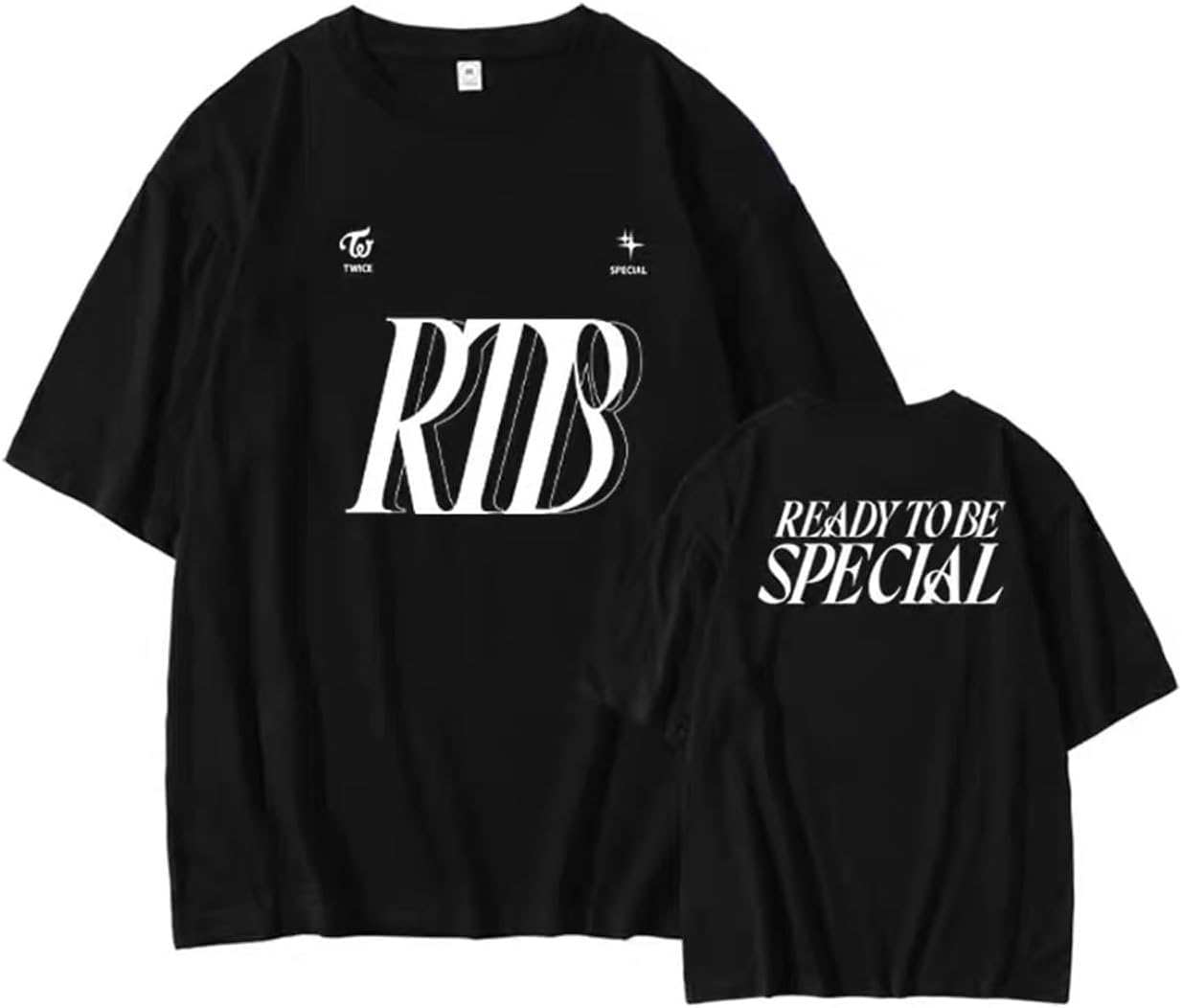 【サナ・M】TWICE THIS IS FOR 半袖 ツアー Tシャツ グッズ T-SHIRT〈BLACK〉【M】/ SANA / TWICE『THIS IS FOR』 – JYP
