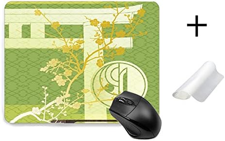 Amazon マウスパッド おしゃれ 刀剣 人気 刀紋 キャラクター 和風 かっこいい 緑 滑り止めマウスパッド 22cm 18cm マウスパッド 通販