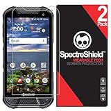 Spectre Shield (2-Pack) Screen Protector for Kyocera Duraforce Pro 2 Screen Protector Case Friendly