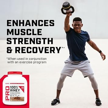 GNC Pro Performance 100% Whey 2.0, Creamy Strawberry, 70 Oz, 64 Servings