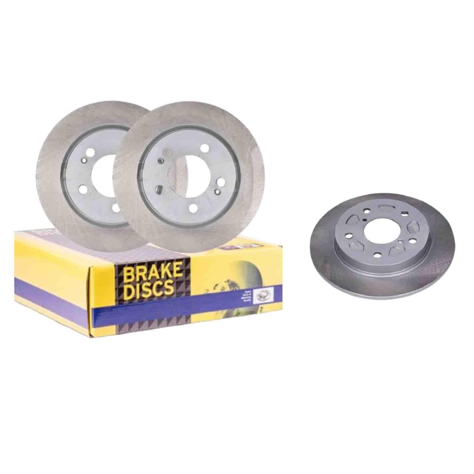 BREMSI CD7181S Coppia Dischi Freno Pieni Posteriori Compatibili Per C8 2006/03-2014/12 4246P3 92118200