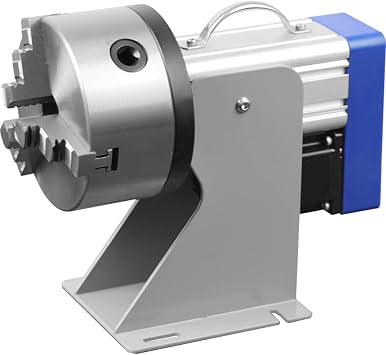 SFX D125MM Three-Jaw Rotary Chuck Multi-Angle Adjustment for Fiber Laser Engraving Machine,Angle Grinder,Engraving Machine