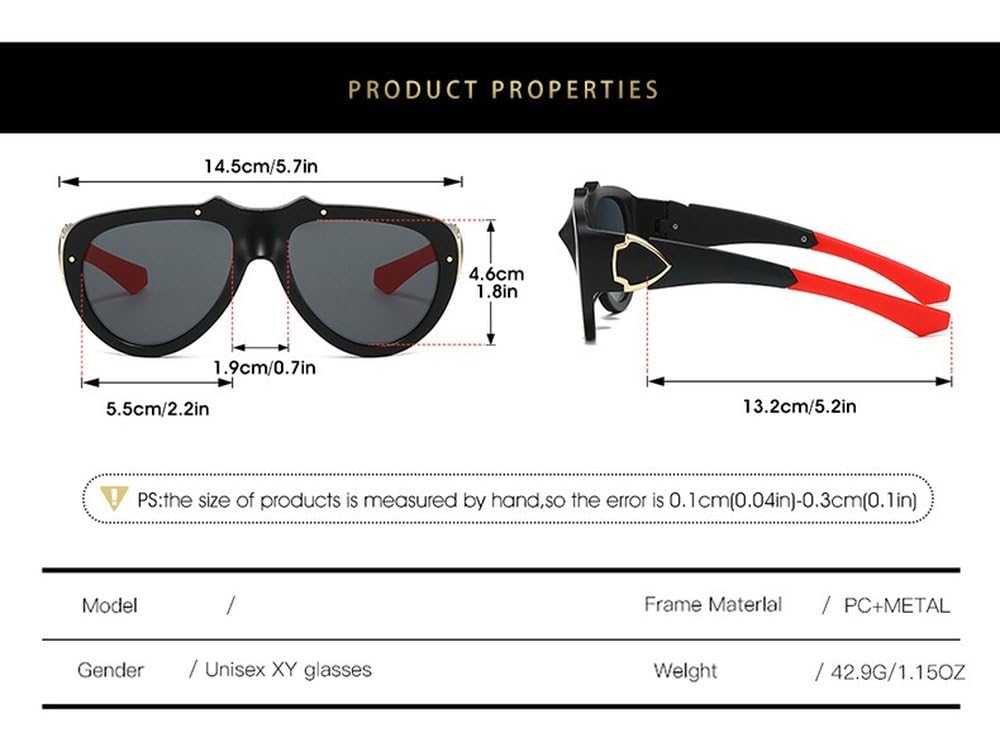 Modne okulary przeciwsłoneczne damskie męskie UV400 okulary przeciwsłoneczne z soczewkami gradientowymi duże okulary retro pilot kwadratowe duże okulary przeciwsłoneczne