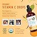 MARYRUTH'S Organic Vitamin C Supplement | Liquid Vitamin C Liquid Drops for Adults & Kids | Immune Support Supplement for Overall Health | Vegan | Non-GMO | Gluten Free | 4 Fl Oz