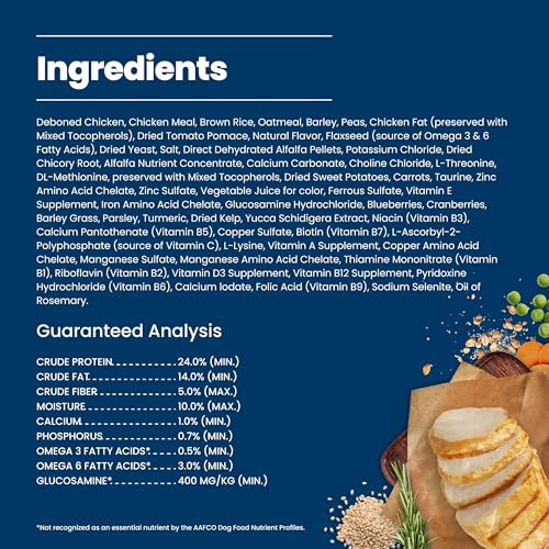Image of Blue Buffalo Life Protection Formula Chicken & Brown Rice Small Bite Adult Dry Dog Food, Supports Immunity with Antioxidant-Rich LifeSource Bits, Promotes Healthy Muscles, Skin & Coat Health, 15 lbs.