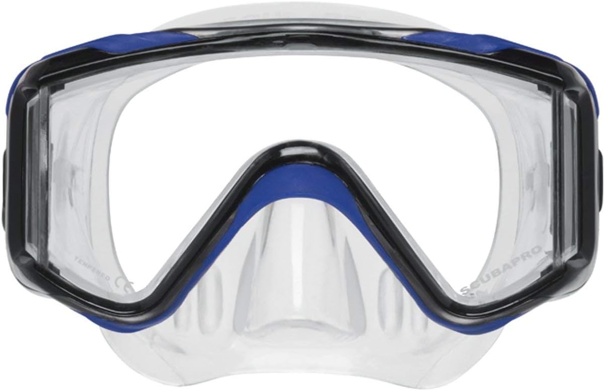 Scubapro Crystal Vu Plus Dive Mask - Blue/Gray