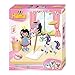 Produktbild Hama Perlen 3252 Kleines Geschenk-Set Ponyspaß mit ca. 2.000 bunten Midi Bügelperlen mit Durchmesser 5 mm, Stiftplatte, inkl. Bügelpapier, Zubehör, kreativer Bastelspaß für Groß und Klein