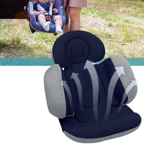 Insert de coussin de poussette pour bébé en coton premium respirant - 5