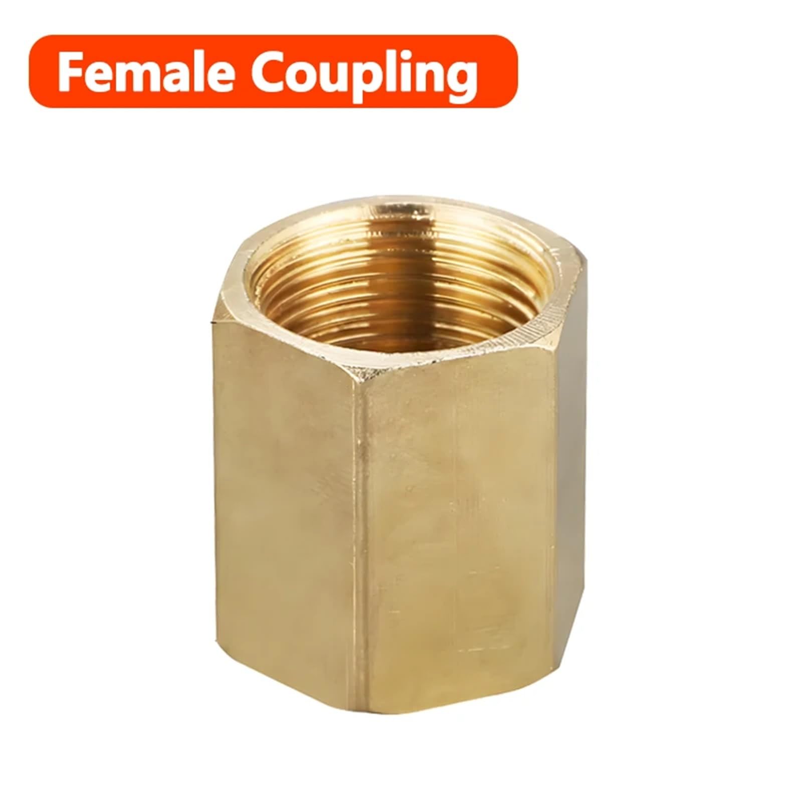 Pneumatyczny hydraulika mosiężna złączka do rur męski/żeński gwint miedziany adapter 1 szt. (I złącze żeńskie)