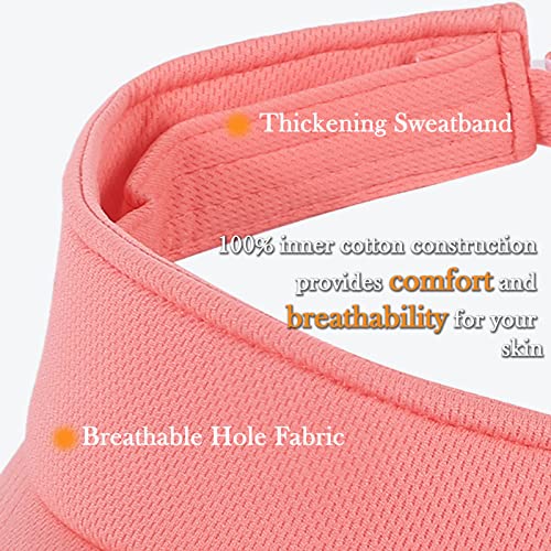 Ntlwkr Sun Visor Hat Adjustable Velcro Outdoor Sports Cap For Men Women Adults #TOP1