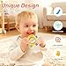 Baby Teether for 0-6 Months, Soft Silicone Teething Toy, Freezer Safe Cooling Relief, Easy Grip Design, BPA Free Baby Teething Toys 0-6 6-12 Months